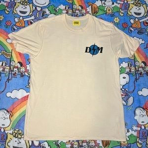 Diet Starts Monday Cream and Blue Tee